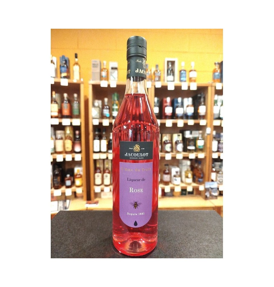 LIQUEUR DE ROSE Maison Jacoulot 70 cl